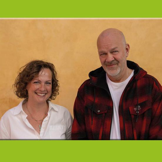 Jeanette Varberg og Jens Henrik Jensen. Foto: Ib Helles Olesen, Forfatterweb