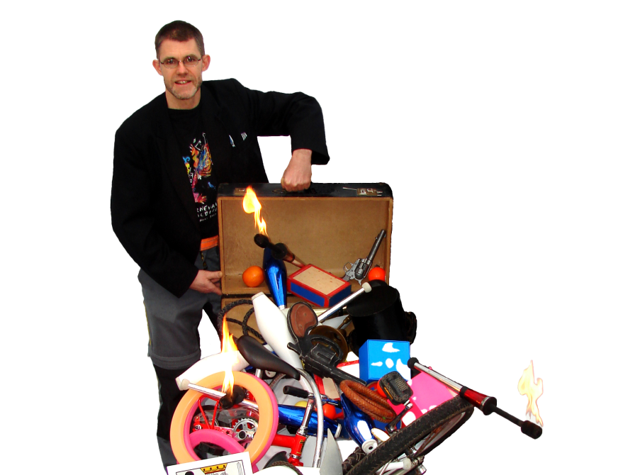 Søren med alle sine gøglersager